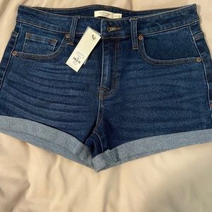 Denim shorts size 6